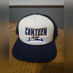 Canteen Spirits Hat Spell Out Logo Cap Trucker Mesh Snapback Adjustable